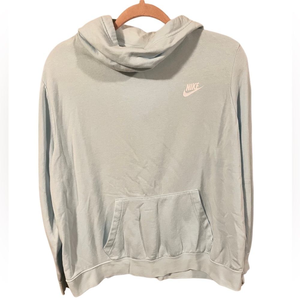 Nike Cowl neck cotton blend hoodie Women’s size XL